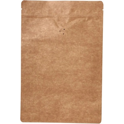 Doypack sáček s ventilem, 200*300 mm, 750 g, KRAFT/AL/PE - 10 ks