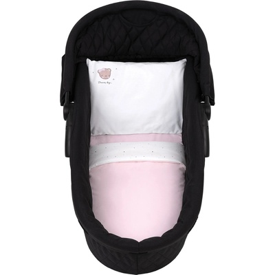 Kikka Boo Бебешки спален комплект за количка 6 части Dream Big Pink (41101060126)