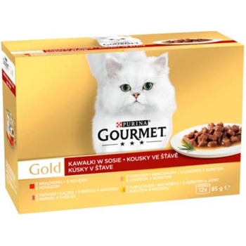Gourmet Gold kousky ve šťávě 12 x 85 g