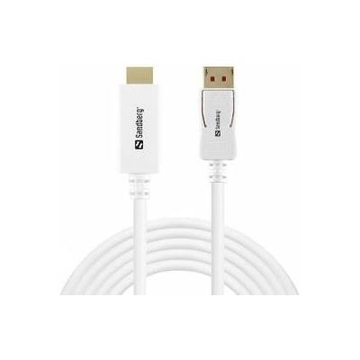 Sandberg Кабел SANDBERG SNB-509-16, DisplayPort 1.4 към HDMI кабел, 4K@60Hz, 2.0 м, SNB-509-16