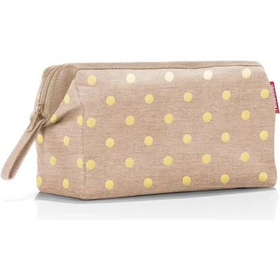Reisenthel Несесер Reisenthel Travelcosmetic wash bag - Beige (Metallic Dots Coffee)
