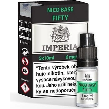 Imperia Nico Base PG50/VG50 6mg 5x10ml