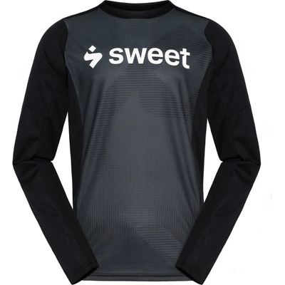 Sweet Protection Мъжка фланелка с дълъг ръкав за колоездене Sweet Protection Hunter II Trail Long Sleeve Cycling jersey - Black (056-4025-0111)
