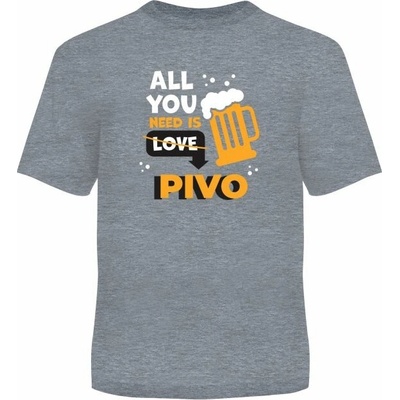 Pánské tričko All you need is pivo