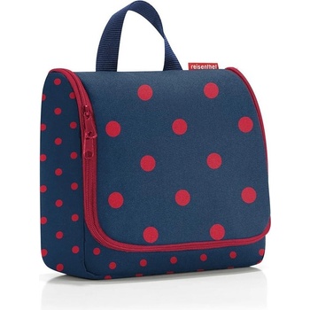 Reisenthel Kozmetická taška Toiletbag XL mixed dots red