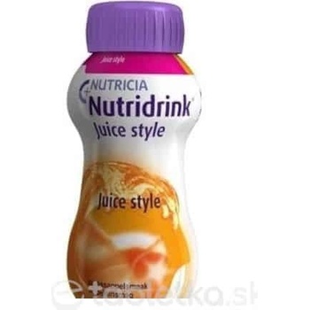 Nutridrink Juice style s pomarančovou príchuťou 4x200ml