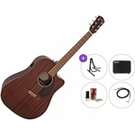 Fender CD-140 SCE Premium SET Mahogany Електро-акустична китара Дреднаут
