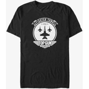 ZOOT. Fan Черна унисекс тениска Paramount Fighter Town Solid ZOOT. Fan | Cheren | МЪЖЕ | L