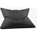 Pufrelax Пуф Голяма възглавница, 350л. , Magic Pillow - Dark Grey, Перящ се калъф, За открито, EPS перли