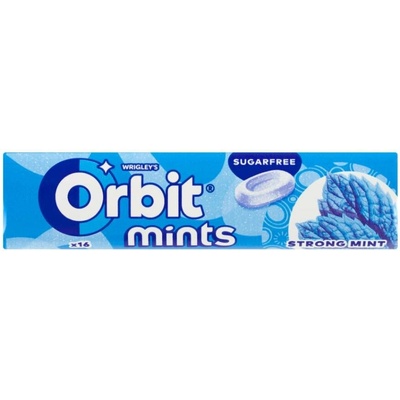 Wrigley's Orbit Mints Strong Mint 16 ks 28 g