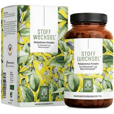 Naturtreu Metabolizmus Komplex zeleného čaje L-karnitinu a cholinu 120 kapslí