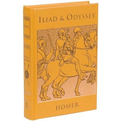 Iliad and Odyssey HomerLeather