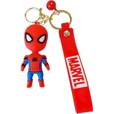 Přívěsek na klíče Spiderman s poutkem a karabinou