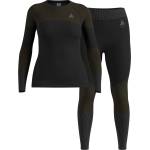 Odlo Дамско синтетично термобельо Odlo Women's Fundamentals Performance Warm Synthetic base layer - Black - размер XL (114-3831-0115)