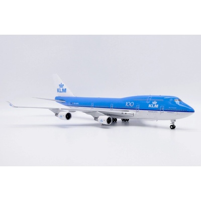 JC Wings B747-406 KLM Royal Dutch Airlines KLM 100 Years Colors Named Guayaquil City of Guayaquil + Tag 1:200