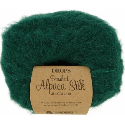 Drops Brushed Alpaca Silk 11 petrolejová