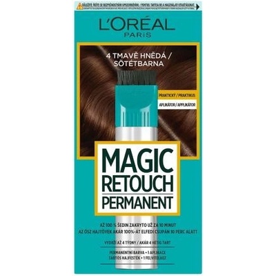 L'Oréal Magic Retouch Permanent 4 Dark Brown 18 ml