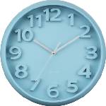 Karlsson Elevated Classic Numbers стенен часовник, син (KA6052BL)