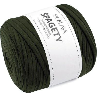 Špagety / příze 550 g Varianta: 15 zelená khaki různé odstíny, Balení: 1 ks 50673/124539/236337