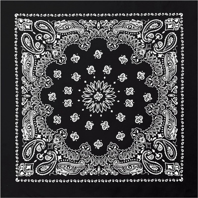 Šatka bandana Rothco Trainmen Western čierna
