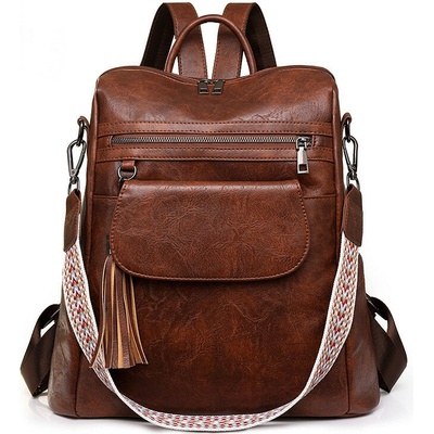 Crossbodys popruhom Kendy Hnedý 18L
