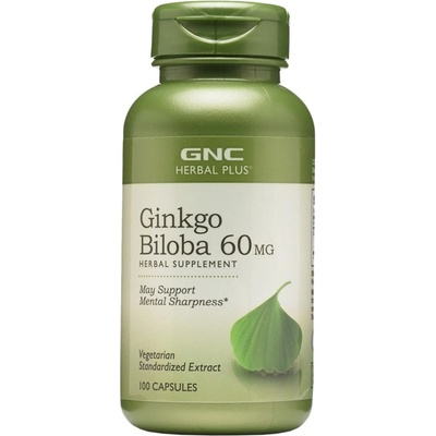 GNC Ginkgo Biloba 60 mg [100 капсули]
