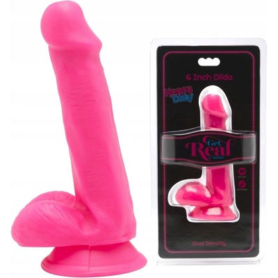 ToyJoy Get Real Happy Dicks Dildo 6 Inch with Balls – Sleviste.cz