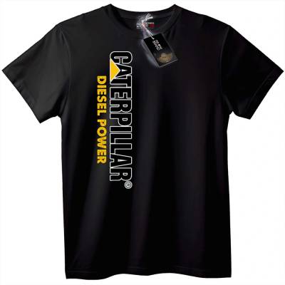 Тениска Caterpillar Diesel Power - 4XL, White