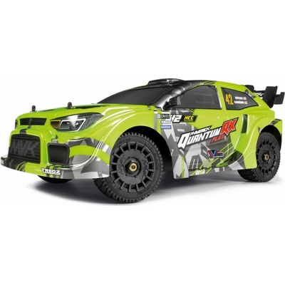 QuantumRX Flux 4S 1/8 4WD Rally Car - Zelený