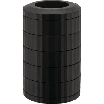 Alessi Кутия за кафе на капсули Plissé черна (MDL19 B)