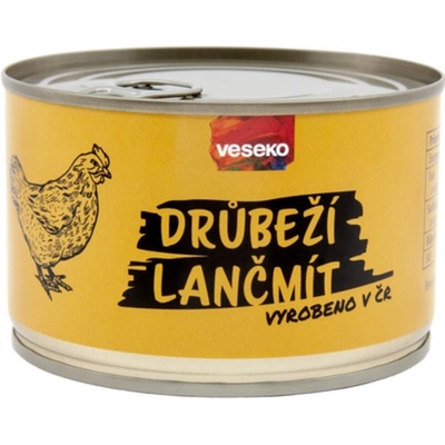 VESEKO Drůbeží lančmít 400 g