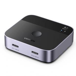 UGREEN usb-c превключвател 2 входа / 1 изход aw502