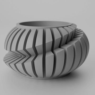 Kvetináč Luxir Priemer otvoru: 200-220mm, Farba produktu: Šedá