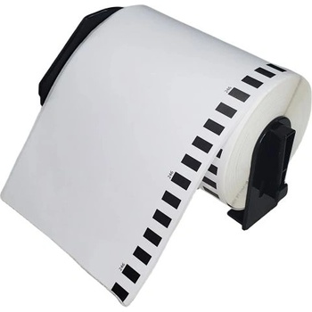 Compatible съвместими етикети Brother DK-22246 - White Continuous Length Paper Tape 103mm x 30.48m, Black on White - MK-DK-22246 (MK-DK-22246)