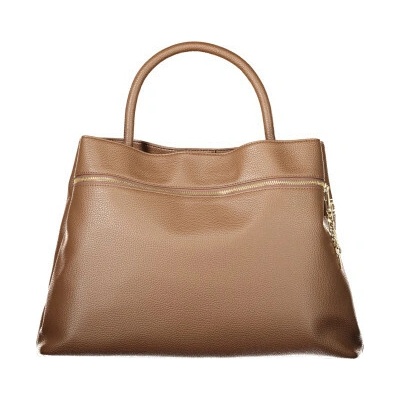 Twinset Stylová dámská kabelka 40.0X28.0X10.0cm hnědá