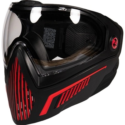 FMA celo-tvárová maska F5 STORM - Čierna/červená