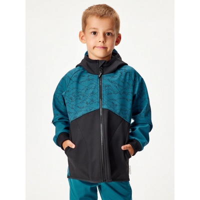 Unuo dětská softshellová bunda s fleecem Street černá – Zbozi.Blesk.cz