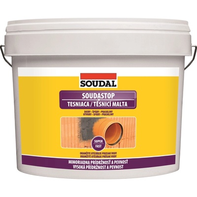 Soudal Soudastop Těsnicí malta Varianta: Soudal Soudastop Těsnicí malta 4,5 kg
