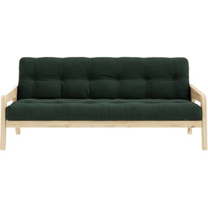 Karup Design Променлив диван от велур в тъмнозелено Grab Raw - Karup Design (132101512)