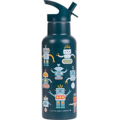 A Little Lovely Company antikorová fľaša na pitie roboty 500 ml