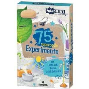 PhänoMINT 75 supercoole Experimente mit Licht & Luft, Wasser, Kraft & Elektrizität | Carola von Kessel, Lisa Apfelbacher (ISBN: 9783964551078)