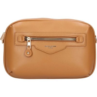 David Jones dámská crossbody kabelka Leonet hnědá