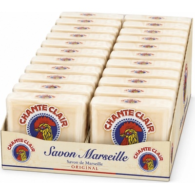 Chanteclair Chante Clair mýdlo na praní Savon Marseille s pravým marseillským mýdlem 24 x 250 g
