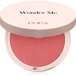 PUPA Milano Wonder Me Natural Effect Blush компактен руж за естествен вид цвят 005 Deep Passion - Matt 4 гр