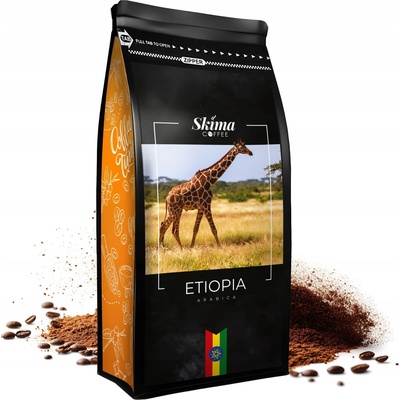 SkimaCoffee Mletá Etiopie 100% Arabica 0,5 kg