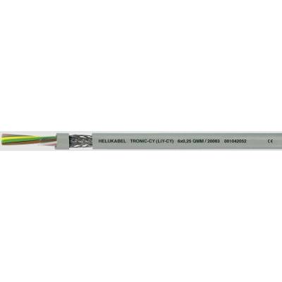 Helu 20031-1000 dátový LiYCY 4 x 0.25 mm² sivá 1000 m