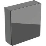 Geberit - Шкафче 45x47x15 см, 1 врата, панти ляво/дясно, лава/лавово стъкло 502.319. JK. 2 (502.319.JK.2)