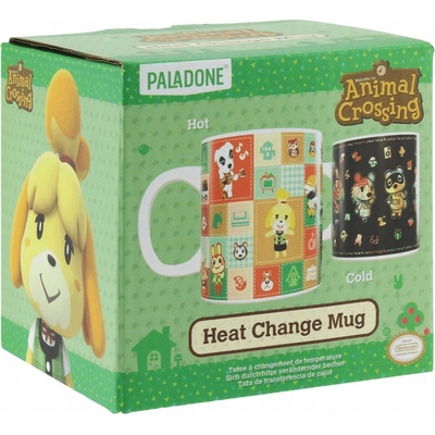Paladone Magický hrnček meniaci farbu Animal Crossing 300 ml