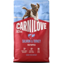 Carnilove Active Dog Made with Salmon & Turkey for Puppies 4 kg