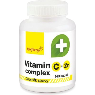 Wolfberry Vitamín C + zinek komplex kapsle 140 ks
